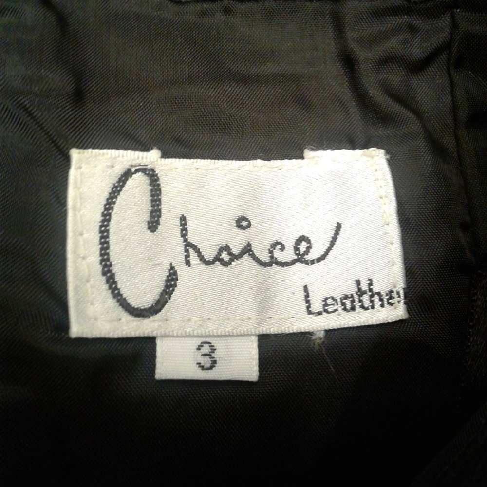 Black Leather Short Pencil Skirt by Choice Leather - Picture 5 of 8